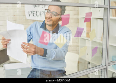Startup Unternehmer Planung Projekt Stockfoto