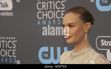 Die 23. jährliche Critics Choice Awards Anreise mit: Kate Bosworth Wo: Los Angeles, Kalifornien, Vereinigte Staaten, wenn: 11 Jan 2018 Credit: Apega/WENN.com Stockfoto