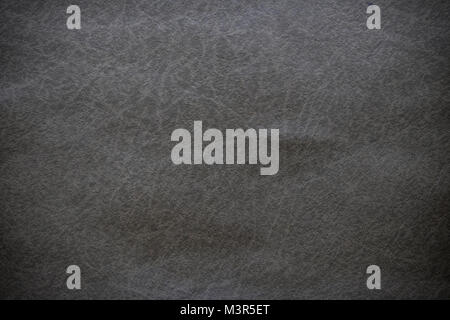 Schwarz Leder Textur closeup und Muster Hintergrund Stockfoto