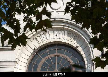 Le Trianon - Theater und Konzertsaal in Paris. Die Trianon-Concert war einer der Ersten der Pariser Music Halls Stockfoto