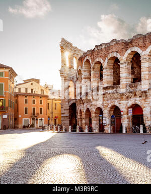 Kolosseum in Verona, Italien Stockfoto