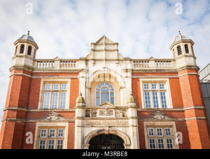 Äußere vordere Ansicht des Bristol North Bäder Gebäude Bristol uk Stockfoto