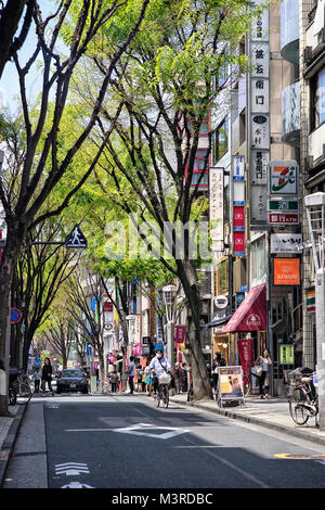 Japan, Insel Honshu, Kanto, Tokio, das französische Viertel von Dilo. Stockfoto