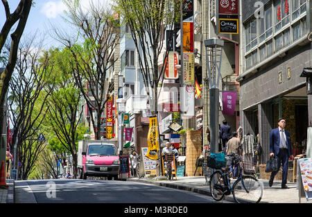 Japan, Insel Honshu, Kanto, Tokio, das französische Viertel von Dilo. Stockfoto