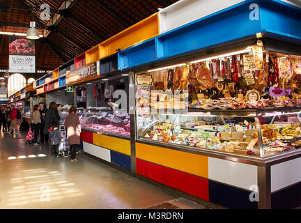 Málaga, Atarazanas Markt Halle Stockfoto