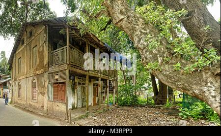 Verlassene alte Haus an alibag, raigad, Maharashtra, Indien, Asien Stockfoto