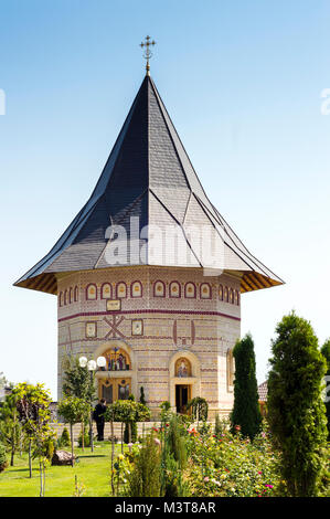 Zosin Kloster im Nordosten Rumäniens, in Moldawien. Stockfoto