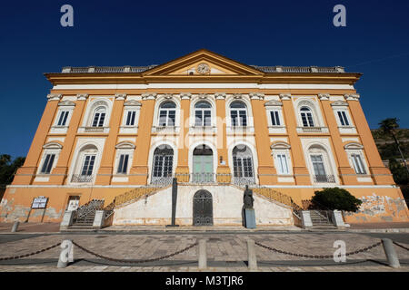 Fassade des Palazzo Belvedere, San Leucio, Caserta, Kampanien, Italien Stockfoto