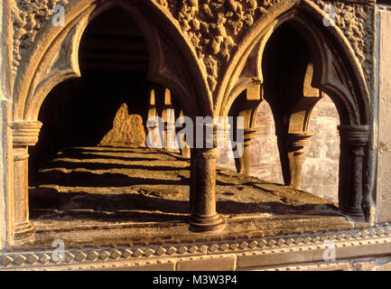 Grab von Thomas de Cantilupe, in Hereford Cathedral, England. Er war Bischof von Hereford ab 1275 Ð 1282. Stockfoto