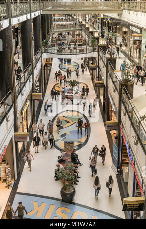 Alexa Shopping Center, Interieur, Berlin Stockfoto