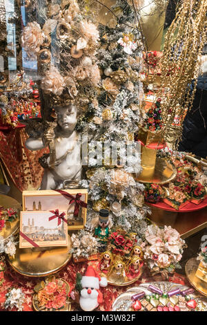 Confiserie Teuscher, Schaufenster, Schweizer Schokolade shop, Zürich, Schweiz Stockfoto