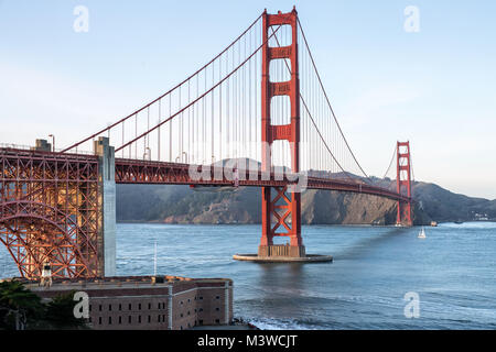 Schöne Stadtbild von Golden Gate Bridge