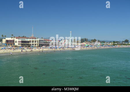 Fantastische Vergnügungspark am Strand von Santa Cruz. Juli 2, 2017. Reisen Urlaub Freizeit Kalifornien USA EEUU Stockfoto