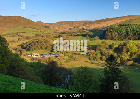 In der Nähe von Cwmystwyth Devil's Bridge und Pont-rhyd-y-groes Ceredigion Wales Stockfoto