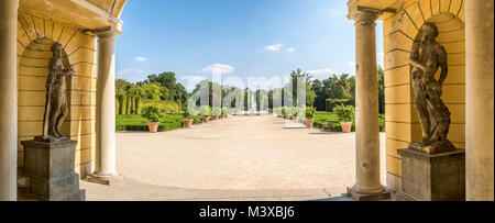 Palazzo Ducale, auch als "kleine Versailles' in Colorno, Emilia-Romagna, Italien. Stockfoto