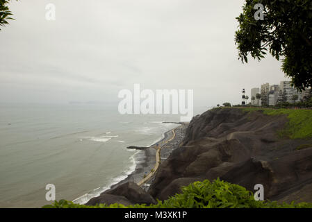 La Marina Leuchtturm Miraflores Lima Peru Stockfoto