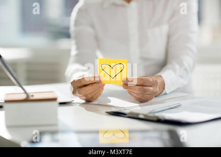 Liebe zu arbeiten Stockfoto