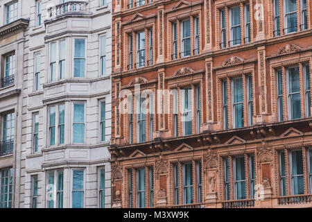 LONDON, GROSSBRITANNIEN - August 16., 2015: schöne Architektur in London City Centre Stockfoto