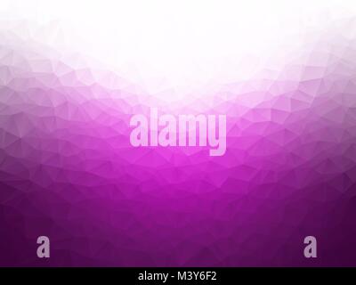 Low Poly lila weißen Hintergrund Stock Vektor