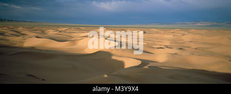 Mongolei, Omnogov Provinz, Gobi Nationalpark, Wüste Gobi, Khongoryn Els Dune Stockfoto