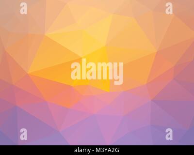Vektor abstract pink gelbe Dreiecke Hintergrund Stock Vektor