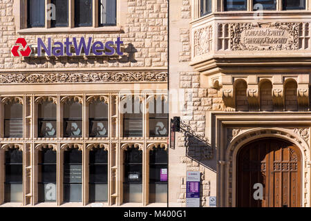 Die National Westminster Bank Chichester West Sussex England Stockfoto