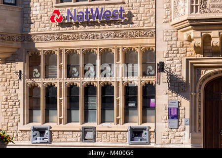 Die National Westminster Bank Chichester West Sussex England Stockfoto