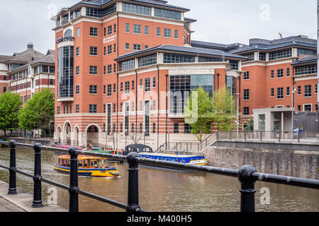 Die königliche Bank von Schottland Glas Wharf Temple Quay Bristol Avon England Stockfoto