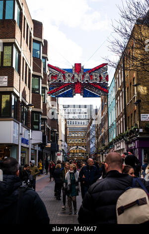 Carnaby Street, London, UK Stockfoto