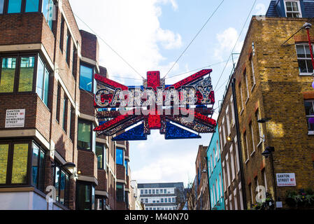 Carnaby Street, London, UK Stockfoto