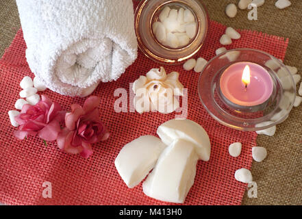 Spa Kosmetik Konzept, spa Hintergrund Stockfoto