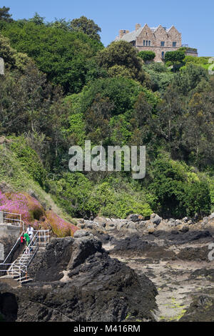 Rozel Bay, Jersey, Kanalinseln, Großbritannien Stockfoto