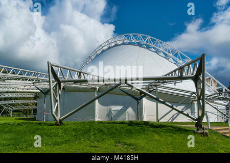 Llangollen Eisteddfod Pavillon, Denbighshire, Wales, Großbritannien Stockfoto