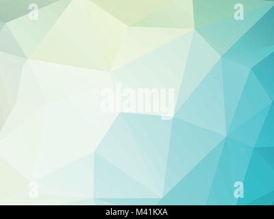 blaue low-Poly-Hintergrund Stock Vektor