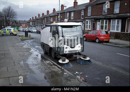 Vorteile Straße. Abgebildet ist James Turner Straße in der Winston grünen Gegend von Birmingham. Es war für einen Dokumentarfilm auf Kanal 4 TV gefilmt. Stockfoto