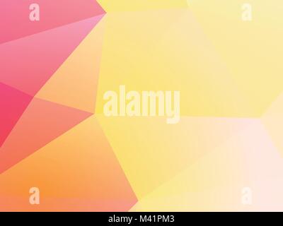 Geometrisch-abstrakte Farbe Hintergrund Stock Vektor