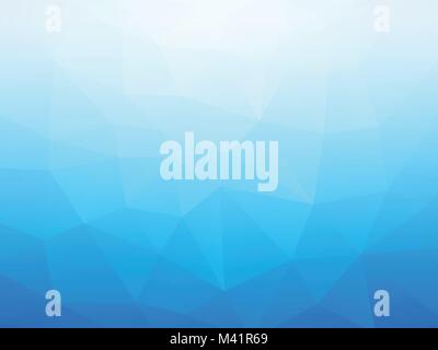 Abstrakt Blau dreieckig Hintergrund Stock Vektor