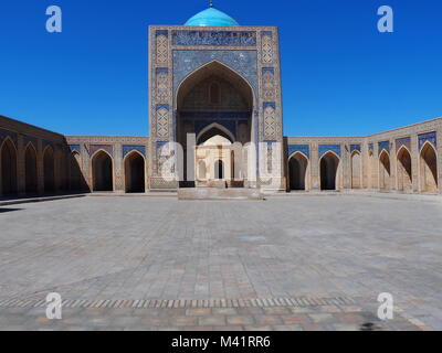 Innenhof von Kalyan Moschee in Buchara, Usbekistan Stockfoto