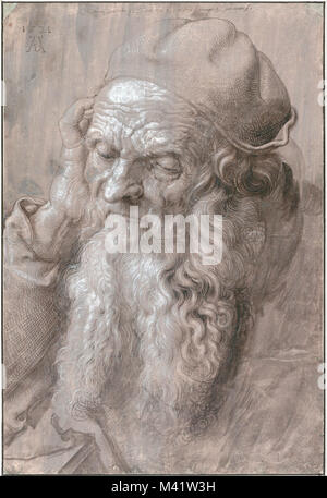 Albrecht Dürer, Leiter eines alten Mannes, 1521 Stockfoto