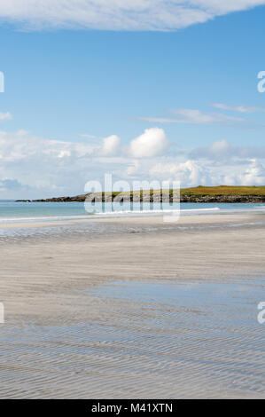 Ard Michel Strand, in der Nähe der Stoneybridge, Isle of South Uist, Äußere Hebriden, Schottland, Großbritannien Stockfoto