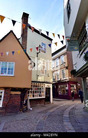 The Shambles York Yorkshire England Großbritannien Stockfoto