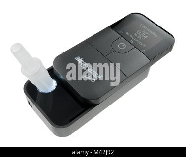 Alco Sinn Breathalyzer Kit. Stockfoto