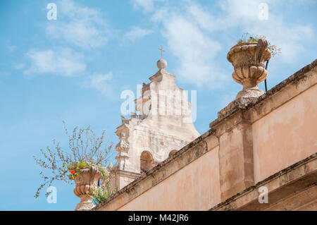 Europa, Italien, Sizilien, Siracusa, Noto. Donnafugata Schloss Stockfoto