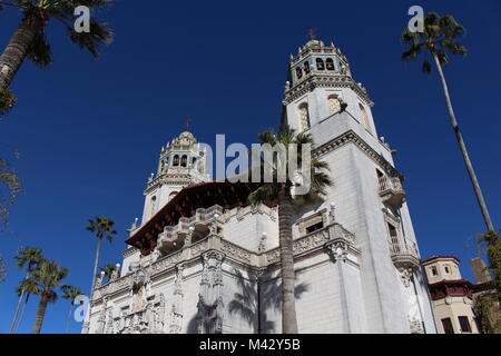 Hearst Castle in San Simeon, Kalifornien Stockfoto