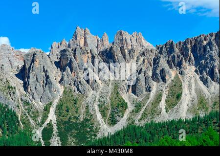 Ponta de Giau mount, San Vito di Cadore und Cortina d'Ampezzo Tal, Dolomiten, Provinz Belluno, Region Venetien, Italien Stockfoto