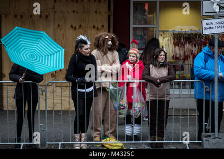 Im Inneren des Kölner Karnevals 2018, Deutschland Stockfoto