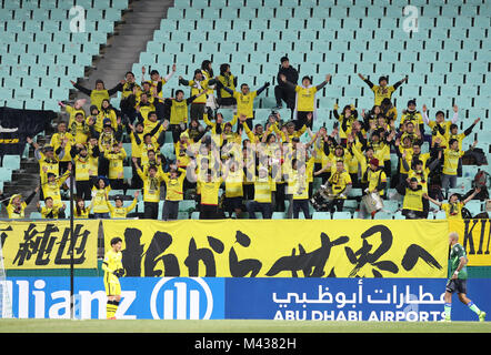 Jeonju, Südkorea. 13 Feb, 2018. (Reysol reysol Fans) Fußball: AFC Champions League Gruppe E Übereinstimmung zwischen Jeonbuk Hyundai Motors 3-2 Kashiwa Reysol in Jeonju WM-Stadion in Jeonju, Südkorea. Quelle: LBA/Alamy leben Nachrichten Stockfoto