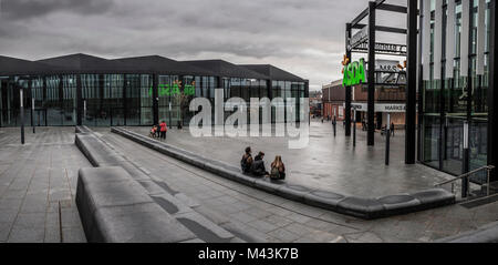 Die Asda Stores im Barons Kai Entwicklung in Northwich, Cheshire, England, UK. Foto: Brian Hickey/Alamy Stockfoto