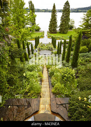 Iland Mainau - Mainau Insel Stockfoto