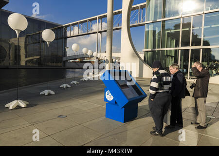 Berlin ist fast für den 9. November Stockfoto